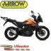 Arrow Ktm 390 Adventure 20 - 2023 Terminale Di Scarico Moto Marmitta Indy-Race Titanio