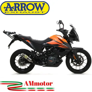 Arrow Ktm 390 Adventure 20 - 2023 Terminale Di Scarico Moto Marmitta GP2 Titanio