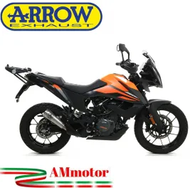 Arrow Ktm 390 Adventure 20 - 2023 Terminale Di Scarico Moto Marmitta Pro-Race Nichrom