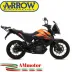 Arrow Ktm 390 Adventure 20 - 2023 Terminale Di Scarico Moto Marmitta Pro-Race Nichrom Dark
