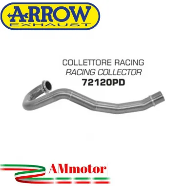 Ktm 690 Enduro R 09 - 2016 Arrow Moto Collettore Di Scarico Racing In Acciaio