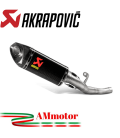 Akrapovic Triumph Street Triple 765 S / R / RS 2020 Terminale Di Scarico Slip-On Line Carbonio Moto Racing