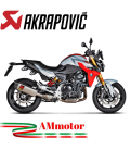 Akrapovic Bmw F 900 R Terminale Di Scarico Slip-On Line Titanio Moto Omologato