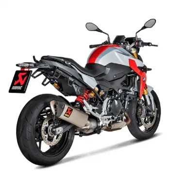Akrapovic Bmw F 900 R Terminale Di Scarico Slip-On Line Titanio Moto Omologato