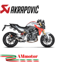 Akrapovic Bmw F 900 R Terminale Di Scarico Slip-On Line Titanio Moto Racing