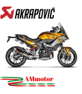 Akrapovic Bmw F 900 XR Terminale Di Scarico Slip-On Line Titanio Moto Racing