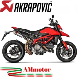 Akrapovic Ducati Hypermotard 950 / 950 SP Terminali Di Scarico Slip-On Line Titanio Moto