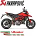 Akrapovic Ducati Hypermotard 950 / 950 SP Terminali Di Scarico Slip-On Line Titanio Moto