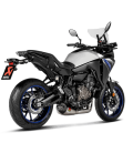 Akrapovic Yamaha Tracer 700 2020 Impianto Di Scarico Completo Racing Line Terminale Titanio Moto