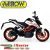 Terminale Di Scarico Arrow Ktm Duke 390 17 - 2020 Slip-On Pro-Race Nichrom Dark Moto