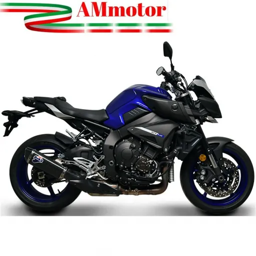 Terminale Di Scarico Termignoni Yamaha Mt-10 Marmitta Force Carbonio Moto Omologato