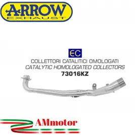 Kymco AK 550 17 - 2020 Arrow Moto Collettori Di Scarico Catalitici Omologato
