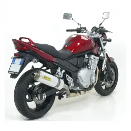 Terminale Di Scarico Arrow Suzuki Gsf 650 Bandit 07 - 2013 Slip-On Race-Tech Alluminio Moto 2