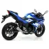 Terminale Di Scarico Arrow Suzuki Gsx 250 R 17 - 2020 Slip-On Pro-Race Nichrom Moto