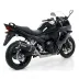 Terminale Di Scarico Arrow Suzuki Gsx 1250 F 10 - 2016 Slip-On Race-Tech Alluminio Dark Moto Fondello Carbonio