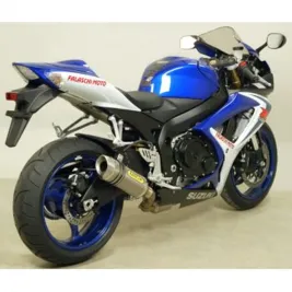 Terminale Di Scarico Arrow Suzuki Gsx-R 600 06 - 2007 Slip-On Thunder Alluminio Moto 2