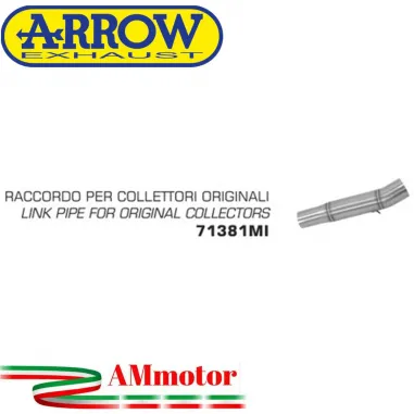 Raccordo Centrale Suzuki Gsx-R 600 08 - 2010 Arrow Moto Per Collettori Originali