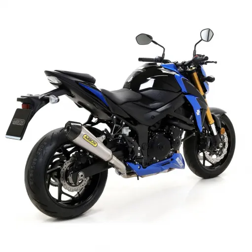 Terminale Di Scarico Arrow Suzuki Gsx-S 750 17 - 2020 Slip-On X-Kone Moto