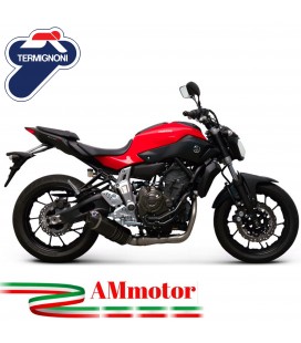 Scarico Completo Termignoni Yamaha Mt-07 Terminale Relevance Carbonio Moto