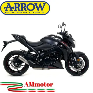 Terminale Di Scarico Arrow Suzuki Gsx-S 1000 / 1000 F 17 - 2020 Slip-On Pro-Race Nichrom Moto