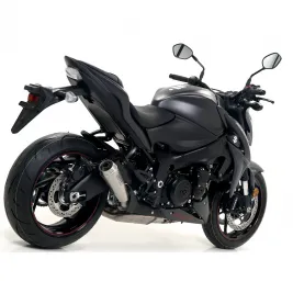 Terminale Di Scarico Arrow Suzuki Gsx-S 1000 / 1000 F 17 - 2020 Slip-On Pro-Race Nichrom Moto 2