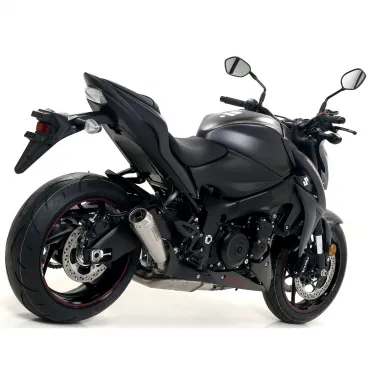 Terminale Di Scarico Arrow Suzuki Gsx-S 1000 / 1000 F 17 - 2020 Slip-On Pro-Race Nichrom Moto