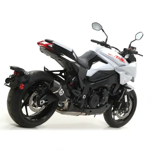 Terminale Di Scarico Arrow Suzuki Katana 1000 19 - 2020 Slip-On X-Kone Short Dark Moto