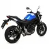 Terminale Di Scarico Arrow Suzuki SV 650 16 - 2020 Slip-On Race-Tech Alluminio Dark Moto Fondello Carbonio