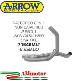 Raccordo Suzuki SV 650 16 - 2020 Arrow Moto 2 In 1 Non Catalitico