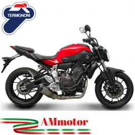 Scarico Completo Termignoni Yamaha Mt-07 14 - 2020 Terminale Moto Relevance Titanio