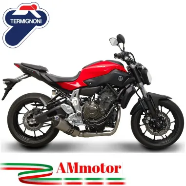 Scarico Completo Termignoni Yamaha Mt-07 Terminale Relevance Titanio Moto