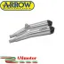 Terminali Di Scarico Arrow Triumph Speed Twin 1200 19 - 2020 2 Slip-On Pro-Racing Nichrom Moto Fondello Carbonio