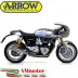 Terminali Di Scarico Arrow Triumph Thruxton 1200 / 1200 R 16 - 2020 2 Slip-On Pro-Racing Nichrom Moto