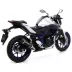 Terminale Di Scarico Arrow Yamaha MT-03 16 - 2017 Slip-On Street Thunder Alluminio Dark Moto Fondello Carbonio