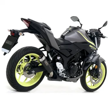 Terminale Di Scarico Arrow Yamaha MT-03 18 - 2019 Slip-On Pro-Race Nichrom Dark Moto