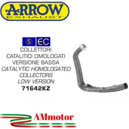 Yamaha MT-07 14 - 2020 Arrow Moto Collettori Di Scarico Catalitici Omologati Versione Bassa Per Terminali Jet-Race
