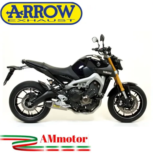 Terminale Di Scarico Arrow Yamaha MT-09 13 - 2020 Slip-On X-Kone Moto