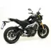 Terminale Di Scarico Arrow Yamaha MT-09 13 - 2020 Slip-On Thunder Carbonio Moto Fondello Carbonio