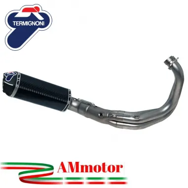 Scarico Completo Termignoni Yamaha Mt-09 14 - 2020 Terminale Relevance Carbonio Moto