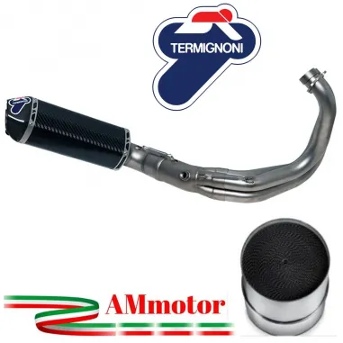 Scarico Completo Termignoni Yamaha Mt-09 14 - 2020 Terminale Relevance Carbonio Moto