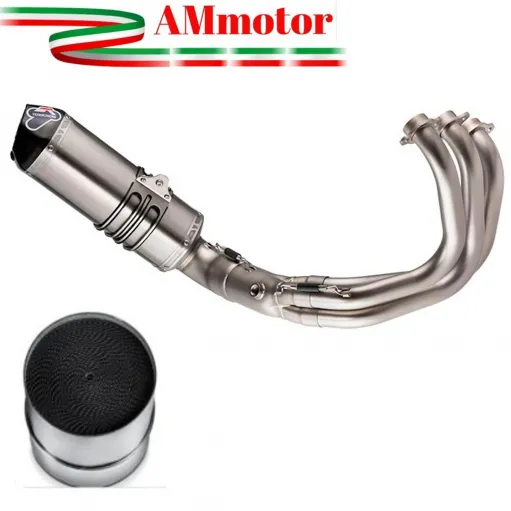Scarico Completo Termignoni Yamaha Mt-09 14 - 2020 Terminale Relevance Titanio Moto