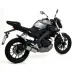 Terminale Di Scarico Arrow Yamaha MT 125 14 - 2019 Slip-On Thunder Titanio Moto Fondello Carbonio
