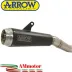 Terminale Di Scarico Arrow Yamaha Tracer 900 15 - 2020 Slip-On Pro-Race Nichrom Dark Moto