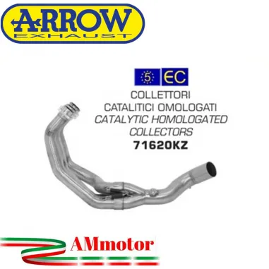 Yamaha Tracer 900 15 - 2020 Arrow Moto Collettori Di Scarico Catalitici Omologati
