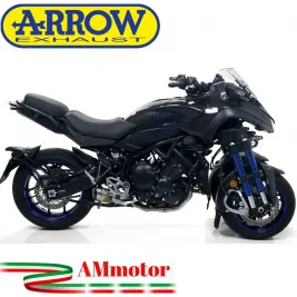 Terminale Di Scarico Arrow Yamaha Niken 850 18 - 2020 Slip-On Thunder Alluminio Moto