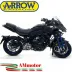 Terminale Di Scarico Arrow Yamaha Niken 850 18 - 2020 Slip-On Thunder Alluminio Moto