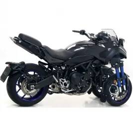 Terminale Di Scarico Arrow Yamaha Niken 850 18 - 2020 Slip-On Thunder Alluminio Moto 2