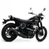 Terminale Di Scarico Arrow Yamaha SCR 950 17 - 2020 Slip-On Rebel Dark Moto Fondello Carbonio