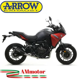Terminale Di Scarico Arrow Yamaha Tracer 700 2020 Slip-On X-Kone Dark Moto Versione Alta