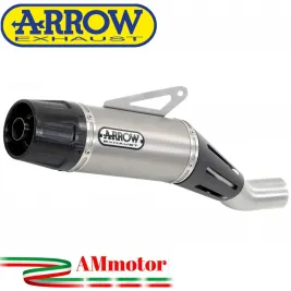 Terminale Di Scarico Arrow Yamaha Tracer 700 2020 Slip-On Jet-Race Titanio Moto